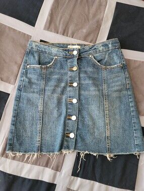 Gina Tricot – G Perfect Jeans Denim Mini Skirt – Size 36/4 – Excellent Condition